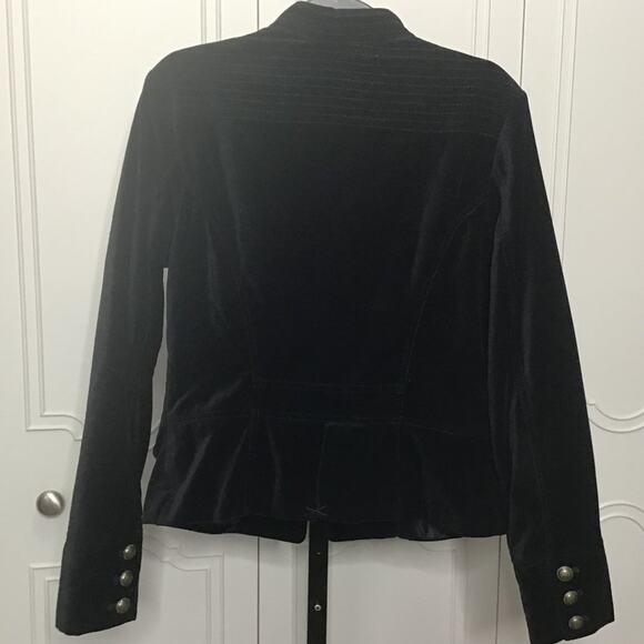 APT 9 Velvet Military Jacket Size 10 - Picture 2 of 3